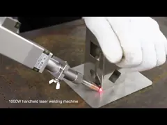 2024 новая 3-в-1 ручная 1500W 2000W лазерная сварочная машина с воздушным охлаждением Raycus лазерный источник редуктор ядро компонент металл video