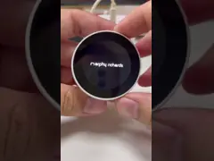 2.4 дюймовый круглый дисплей серийного порта UART Mode 8N1 Применение ручек бытовых приборов,65K (65536) Цвета video