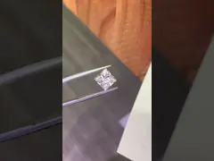 6.16 карат G VS2 2EX CVD Princess Cut Lab созданный бриллиантом IGI сертифицированный video