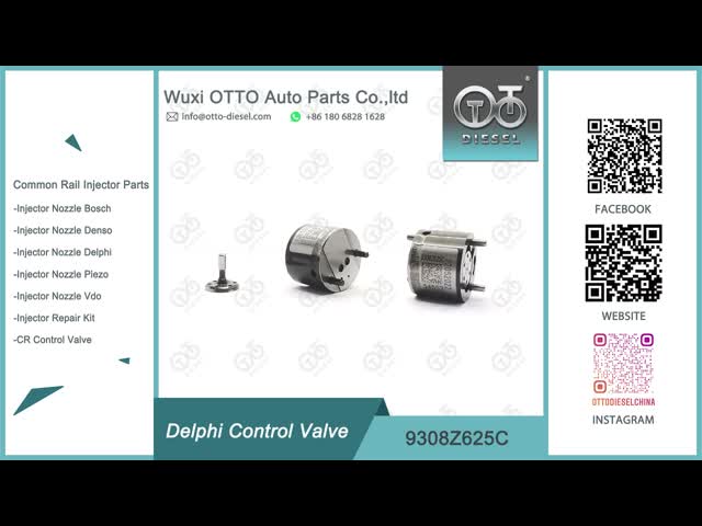модулирующая лампа коллектора системы впрыска топлива 9308-625C для инжекторов R00101D коллектора системы впрыска топлива Дэлфи видео