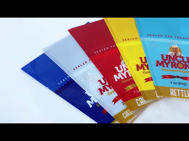 OEM&ODM Перерабатываемые контейнеры быстрого питания Попкорн Ролл Фильм Продовольственная упаковка Пакет попкорн видео