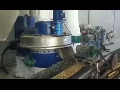 1000-1500 кг/ч Пелетная машина из биомассы/мельница 90 кВт Пелетная машина из древесины 4-12 мм Пелеты video