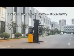 Стандартная высота подъема 7500 мм Двойной подъемный грузовик твердая PU шина video