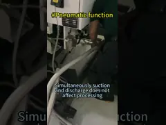 تجهیزات خشک و مرطوب قدرت برای تمیز کردن لجن برای کارگاه CNC