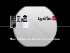 Конкретный диаметр 130mm поршеня тестера 300KN-2000KN сжимающей и Flexural прочности video