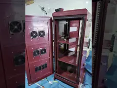 Гальванизированная стальная воздушно-охлаждаемая наружная сетевая шкатулка для телекоммуникационного оборудования video