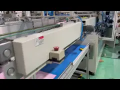 Non Woven Bag Manufacturing Machine High Capacity To Produce Rectangular Or Trapezoidal Bags