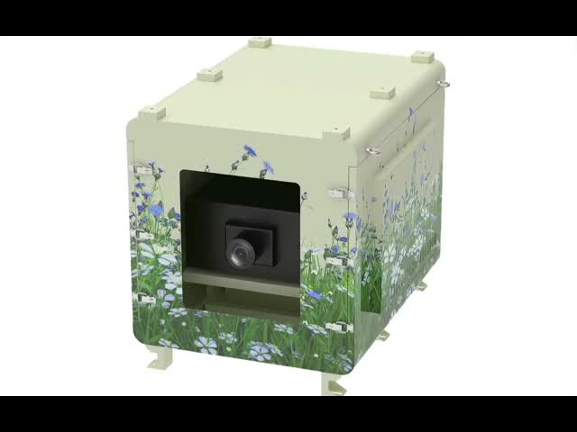 Cooling and Heating System Air Conditioning Projector Housing for Optimal Performance