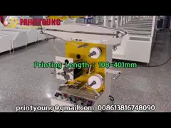 PRY-1502 Двухцветная автоматическая небольшая мини-флексомашина для печати этикеток video