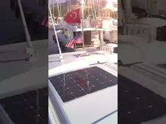 200 Вт ETFE солнечная панель гибкая солнечная фотоэлектрическая система PERC монокристаллическая FTET200 video