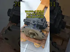 WA500-6 Pump Assembly Komatsu Parts 708-1H-00111 708-1H-00030 708-1H-01031