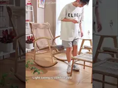 Раттан / Викер Воздушный кресло-качалка Алюминий video