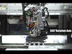 GS600DD Máquina de distribución totalmente automática para la presa y el relleno FCBGA Aplicación Encapsulación de enlace de alambre video
