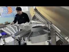 Disk Vibratory Feeder Plastic Parts Automatic Vibratory Bowl Feeder