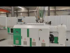 Производственная линия для окон и дверей с двойным винтом HorseRider video