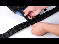 7 en 1 tela segura de Multifunctional Tactical Belt 1600D Oxford del guardia video