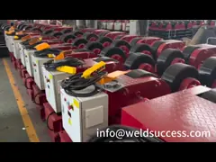 Сельфинг 200 тонн выравнивая ролики трубы заварки сверхмощные с колесами ПУ video