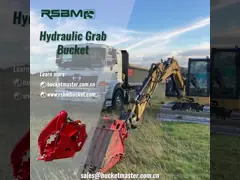 Строительные проекты Экскаватор Грап Бэкет Машины Ремонтные мастерские video