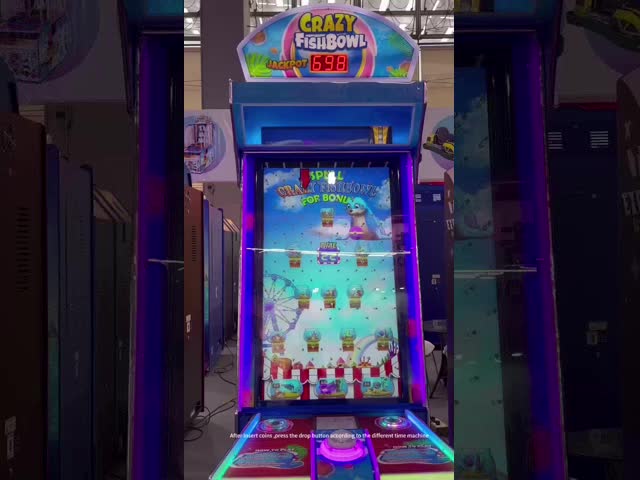 クレイジー・フィッシュボウル・チケット・リデンプション・ゲーム・マシン
