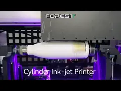 Цилиндрическая бутылочная печатная машина 3D печать цилиндрическая промышленная струйная принтер для бутылочной чашки video