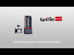 Гидравлическое универсальное испытательное устройство для аварийной остановки UTM с эквивалентным диапазоном 4 степени video