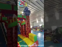 Коммерческий ПВХ надувная горка Замок Широкие горки Экзотический шарм Замок Надувная сухая горка Для детей и взрослых video