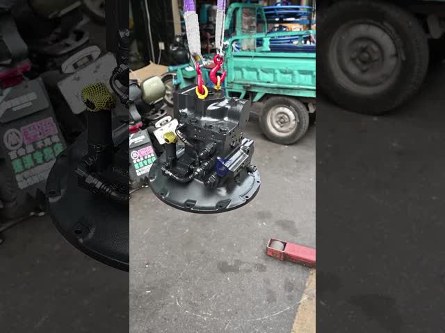 708-1L-00650 708-1L-01650 Komatsu pc128-7 130-7 гидравлический насос главный строительные машины части Komatsu экскаваторные части видео