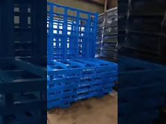 1500 кг Стальные стойки хранения Nestainer Высота 1000-2000 мм 1000-2500 кг Весовая вместимость video