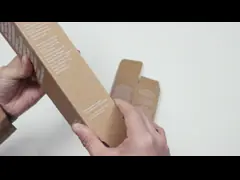 Настраиваемый логотип с рельефной изображением Нерегулярная форма Бумажная игровая карточка Подарочная коробка video