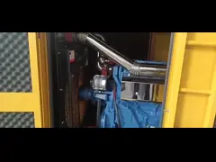 Тихий водоохлаждающий генератор мощностью 1500 кВт с двигателем Ючай video