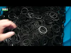 Transparent Silicone Mold Pressed O Ring with Excellent Heat Resistance and Tear Resistance - Operating