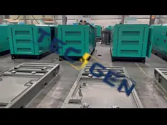 90кВ аудионепроницаемый дизельный генератор Deutz, оборудованный интегрированным топливным баком video