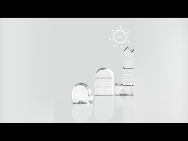 Silicone Creative Fun Lego Building Brick Ice Cube Tray Mold With Lid 600g video