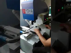 Fiber Laser Cutting Machine (Manual) Semi Automatic Solar Cell Laser Scribing Machine Cutting Solar Cell Cutter