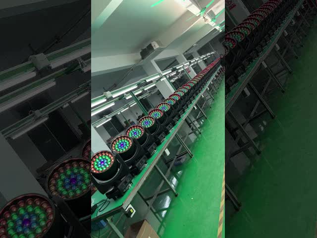 RGBW LED 4 イン 1 37 X 15W 洗濯 移動頭 ステージライト ズームアングル 選択式ストローブモード 洗濯 DMX 512 ステージライト
