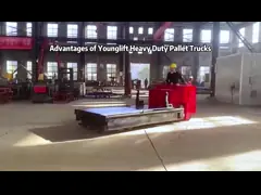 4000 кг электрический двигатель транспортного средства AC Drive Stand On Электрический двигатель тележки video