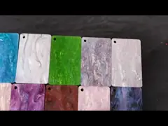 Manufacturers Produce Custom Acrylic Pattern Sheet Colorful Starry Sky Plate New Decorative Material Acrylic Plate