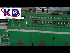 Свинцовая двойная свинцовая силовая экструдерная машина для профилей труб ПВХ/линии производства труб ПВХ video