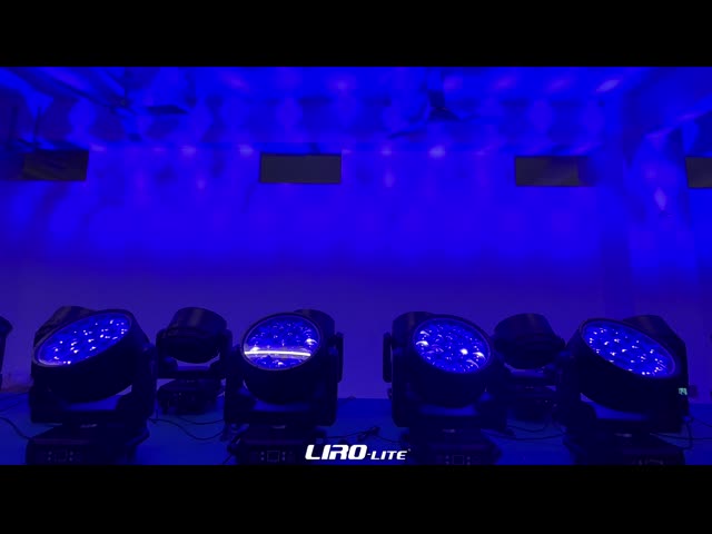19*40W LED 防水 移動 ズーム 洗濯 ライト パーティー ステージ コンサート 結婚式 パーティー ショー