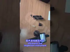 Ultrasonic line inspection instrument