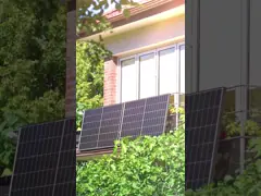 Регулируемая система установки солнечных панелей на балконе video