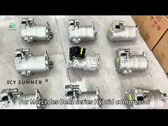 A0008302800 W205 ハイブリッド AC コンプレッサー バンツ C350 ハイブリッド AC コンプレッサー 0008302800 video