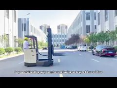 `1.5 Ton Height 5 Meters Single Electric Reach Forklift 24V210AH 1500 KG