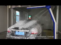 25-60 мл/автомобиль Шампунь Потребление Бесприкосновенная машина для стирки автомобилей с двойной конструкцией video