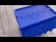 Factory Plastic Moving Boxes Recyclable Stackable Plastic Storage Bins Boxes