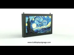 65-дюймовый Samsung Digital Signage Solutions 65-дюймовый ЖК-телевизор Плоский экран Внешний водонепроницаемый LED рекламный телевизор video