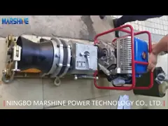 Педаль с приводом по ремню для намотки проводов бензиновый электрический кабель вместимостью до 3 тонн video