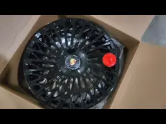 Monoblock 1 часть выковало оправы сплава спортивной машины замка шарика орудийного металла колес video