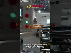 PRY-1650V Fully Automatic 0.25mm Accuracy Corrugated Paper Board Flatbed Die Cutting Machine video