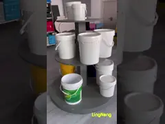 Round Recyclable 2.5 Litre Bucket With Lid And Handle Customized